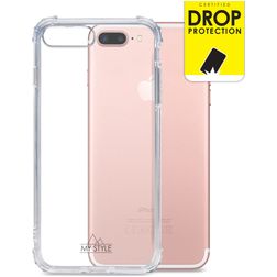 My Style Protective Flex Durchsichtig iPhone 8 Plus Hülle Flexibles TPU Backcover Stoßfest - Transparent