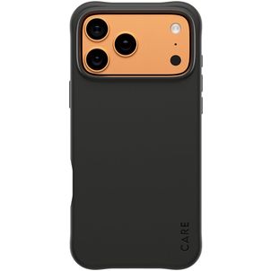 CARE by PanzerGlass Fashionable iPhone 17 Pro Max Silikon MagSafe Hülle Backcover - Schwarz