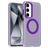 Mobigear Shockproof Samsung Galaxy S24 FE MagSafe Hülle Hardcase Backcover - Lila