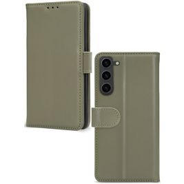 Mobilize Premium Gelly Wallet Samsung Galaxy S23 Plus Hülle Klapphülle Geldbörse - Grün