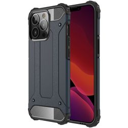 Mobigear Outdoor iPhone 13 Pro Max Hülle Hardcase Backcover Stoßfest - Marineblau