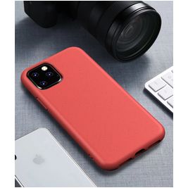 Mobigear Bio iPhone 11 Hülle Umweltfreundliches Backcover - Rot