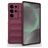 Mobigear Bumpy Samsung Galaxy S25 Ultra Hülle Flexibles TPU Backcover - Rot