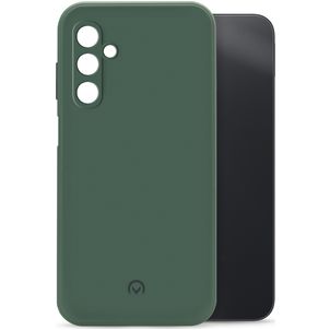 Mobilize Rubber Gelly Samsung Galaxy A14 Hülle Flexibles TPU Backcover - Matt Green