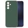 Mobilize Rubber Gelly Samsung Galaxy A15 Hülle Flexibles TPU Backcover - Matt Green