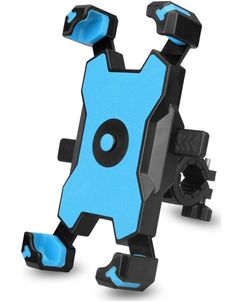 Mobigear PushHold Fahrradhalterung Lenkerhalterung Klemme Universal - Blau
