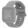 Mobigear Sport Buckle Silikon Fitbit Versa Armband Dornschließe - Grau