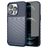 Mobigear Groove iPhone 13 Pro Max Hülle Flexibles TPU Backcover - Blau