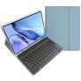 Mobigear Keys iPad Air 11 Zoll (2026) Hülle QWERTY Bluetooth Tastatur Klapphülle + Stifthalter - Blau
