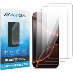 Mobigear iPhone 16 Pro Max Displayschutz Schutzfolie - Hüllenfreundlich (3er Pack)