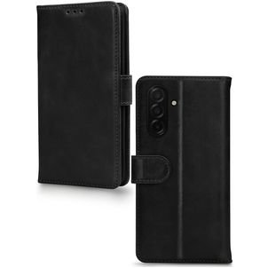 Mobilize Premium Gelly Samsung Galaxy A26 Hülle Klapphülle Geldbörse - Schwarz