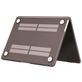 Mobigear Matte MacBook Air 13 Zoll (2022-2025) Hardcase Hülle MacBook Case - Grau - Model A2681 / A3113 / A3240