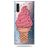 Mobigear Design Samsung Galaxy Note 10 Hülle Flexibles TPU Backcover - Ice Cream