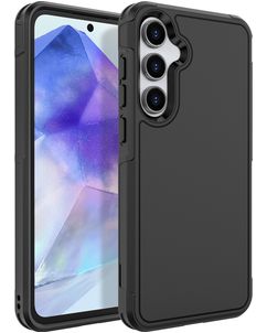 Mobigear Traveller Samsung Galaxy A55 Hardcase Backcover Shockproof - Schwarz