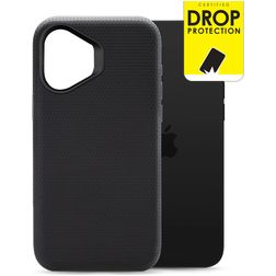 My Style Tough iPhone 16 Hülle Hardcase Backcover Stoßfest - Schwarz