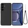 Mobigear Rubber Touch Samsung Galaxy S25 FE Silikon Backcover - Schwarz