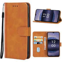Mobigear Wallet Nokia G11 Plus Hülle Klapphülle Geldbörse - Braun
