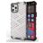 Mobigear Honeycomb iPhone 13 Mini Hülle Hardcase Backcover Stoßfest - Weiß