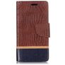 Mobigear Croco Xiaomi Mi 8 SE Hülle Klapphülle Geldbörse - Braun