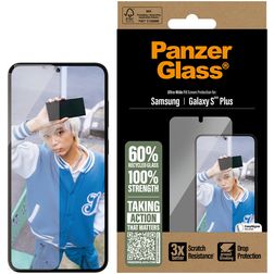 PanzerGlass Ultra-Wide Fit Samsung Galaxy S25 Plus Gehärtetes Glas Displayschutz - Hüllenfreundlich