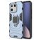 Mobigear Armor Ring Xiaomi 13 Hülle Hardcase Backcover Stoßfest mit Ringhalter - Marineblau