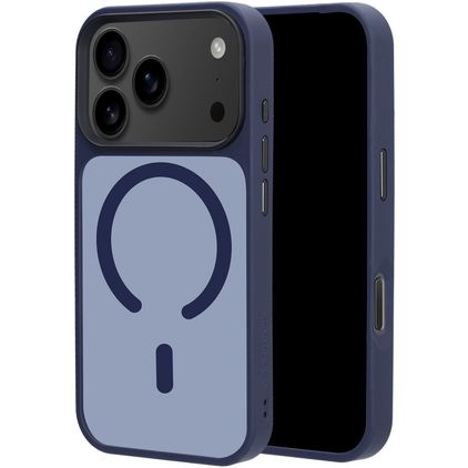 Mobiparts Hardcover iPhone 18 Pro MagSafe Hülle Hardcase Backcover - Satin Blue