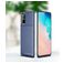 Mobigear Racing OPPO Reno 4 Hülle Flexibles TPU Backcover - Blau