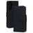 Mobiparts Wallet Samsung Galaxy A37 Echtleder Klapphülle Portemonnaie - Schwarz