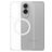CARE by PanzerGlass Flagship Durchsichtig Samsung Galaxy S25 Edge MagSafe Hülle Hardcase Backcover - Transparent