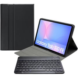Mobilize Detachable Bluetooth Keyboard Samsung Galaxy Tab S10 FE Hülle QWERTZ Bluetooth Tastatur Klapphülle - Schwarz