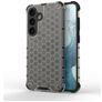 Mobigear Honeycomb Samsung Galaxy S24 Hardcase Backcover Shockproof - Schwarz