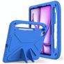 Mobigear AeroArmor iPad Air 13 Zoll (2024) Tablet Hülle für Kinder mit Tragegriff + Stifthalter - Blau