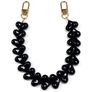 Mobigear Kunststoff Heart Verstellbare Universal-Handykette - Deep Black