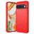 Mobigear Brushed Slim Google Pixel 11 TPU (flexibel) Backcover - Rot