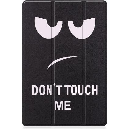 Mobigear Tri-Fold Samsung Galaxy Tab A8 10.5 (2021) Hülle Klapphülle - Do Not Touch