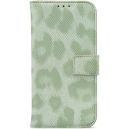 My Style Flex Wallet Samsung Galaxy S25 Ultra Hülle Klapphülle Geldbörse - Green Leopard