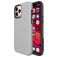 Mobigear Antislip iPhone 12 Pro Max Hülle Hardcase Backcover Stoßfest - Silber