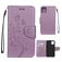 Mobigear Flowers iPhone 11 Hülle Klapphülle Geldbörse - Lila