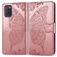 Mobigear Wallet Book Case Butterfly Rose Gold for Oppo A52 / A72