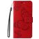 Mobigear Butterfly HONOR 200 Lite Hülle Klapphülle Geldbörse - Rot
