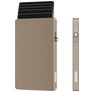 Valenta Cardprotector Aluminium Kartenetui - 7 Karten - MagSafe Kompatibel - Gold