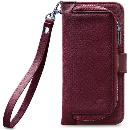 Mobilize Gelly Zipper Samsung Galaxy J5 (2017) Hülle Abnehmbare 2in1 Clutch - Bordeaux