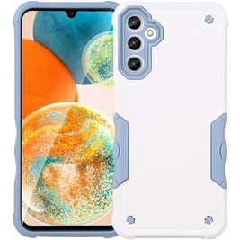 Mobigear Non-slip Armor Samsung Galaxy A14 Hülle Hardcase Backcover Stoßfest - Weiß