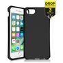 ITSkins SpectrumSolid iPhone 8 Hülle Flexibles TPU Backcover Stoßfest - Plain Black