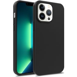 Mobigear Bio iPhone 15 Plus Hülle Umweltfreundliches Backcover - Schwarz