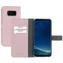 Mobiparts Saffiano Wallet Samsung Galaxy S8 Plus Hülle Klapphülle Geldbörse - Pink