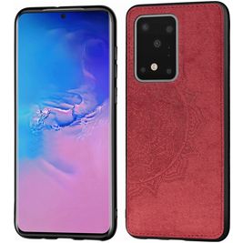 Mobigear Mandala Samsung Galaxy S20 Ultra Hülle Hardcase Backcover - Rot