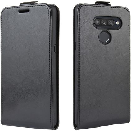 Mobigear LG K50s Hülle Flipcase - Schwarz