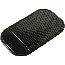 Mobigear Sticky Anti-Slip Mat Autohalterung Armaturenbrett Universal (max 13,5 cm x 7,5 cm) - Schwarz