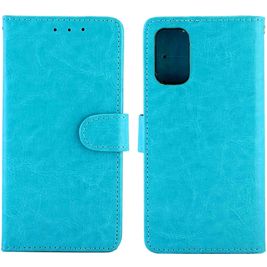 Mobigear Wallet OPPO A52 Hülle Klapphülle Geldbörse - Blau Mobigear Wallet OPPO A52 Hülle Klapphülle Geldbörse - Blau